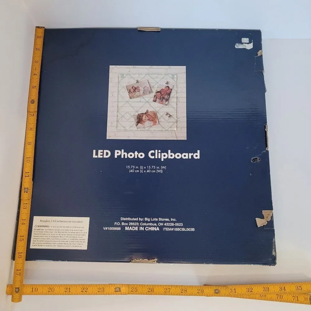 LED Photo Clipboard